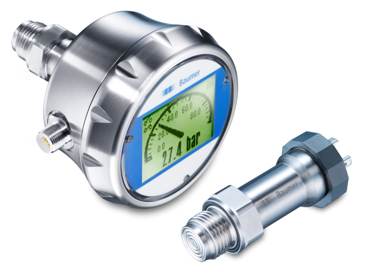 Pressure sensors with flush membrane