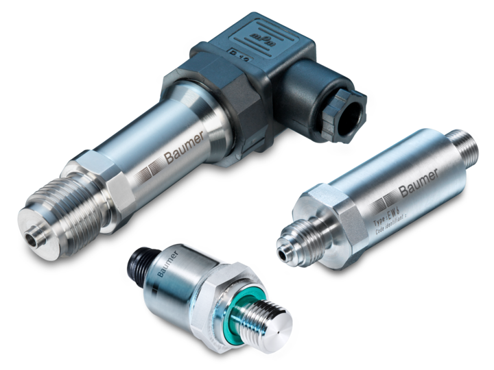 Railway-certified pressure sensors