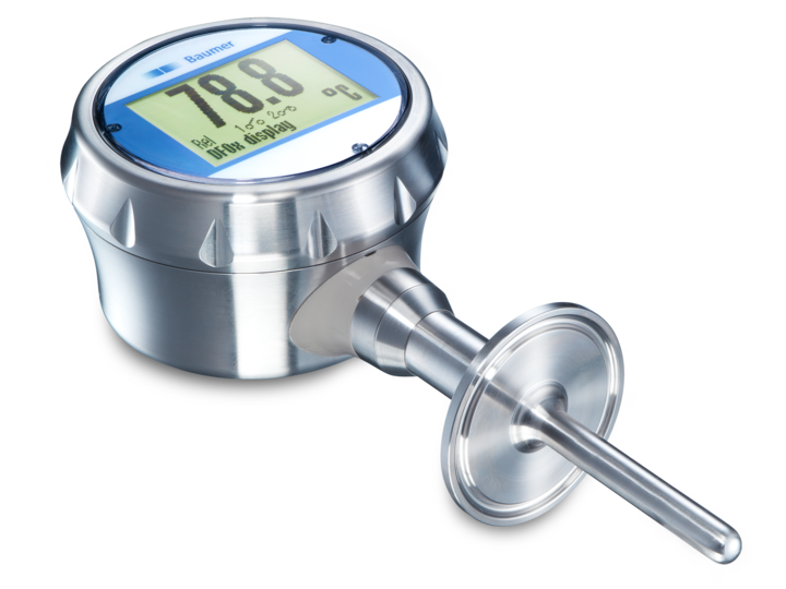 Temperature sensors for hygienic applications